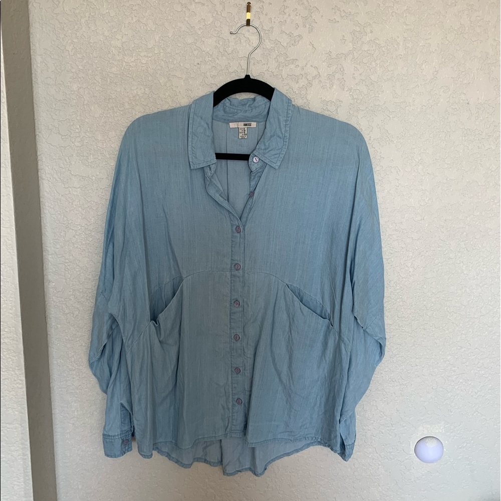 Amuse Society Chambray Top